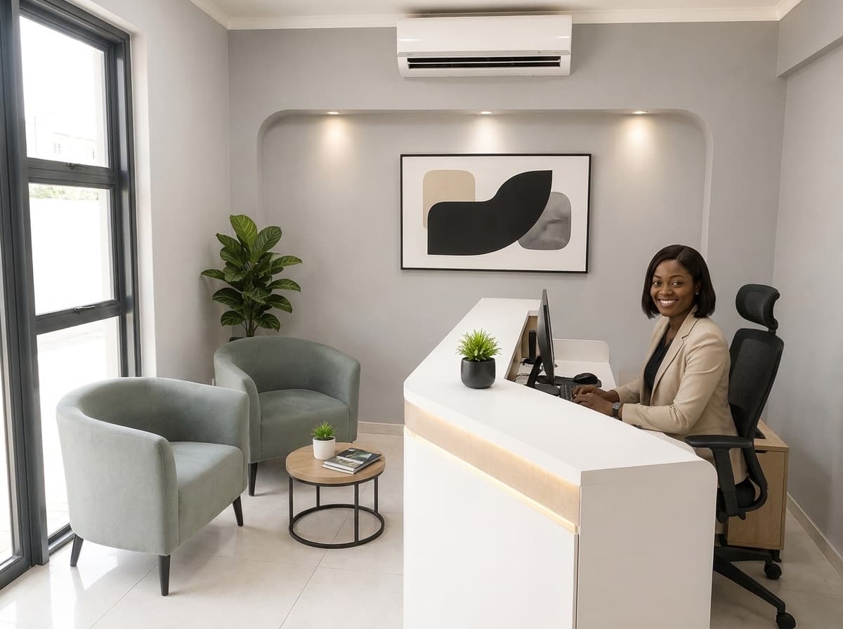 Espaço de coworking Gesprin na Nova Vida, Luanda